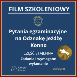 Film Szkoleniowy - Odznaka Jeżdżę Konno - Część stajenna | Over Horse