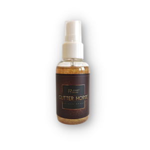 Glitter Horse Golden Spray 50ml - złoty brokat dla koni | Over Horse
