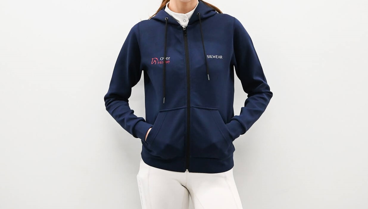 Sportowa Bluza dresowa Silwear x Over Horse dla jeźdźca