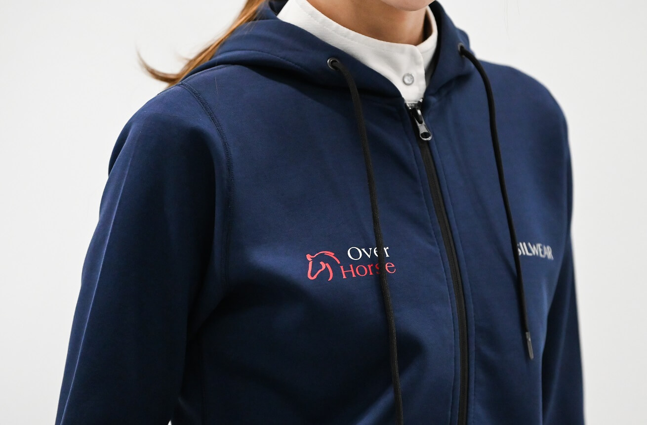Sportowa Bluza dresowa Silwear x Over Horse dla jeźdźca - obrazek 4