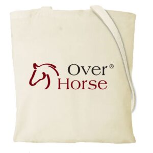 Torba bawełniana z nadrukiem -2 kolorowym dla jeźdźców | Over Horse