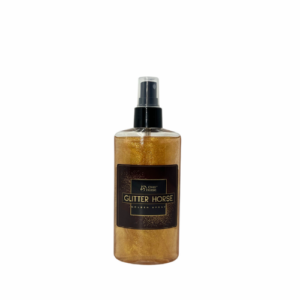 Glitter Horse Golden Spray 150ml - złoty brokat dla koni | Over Horse