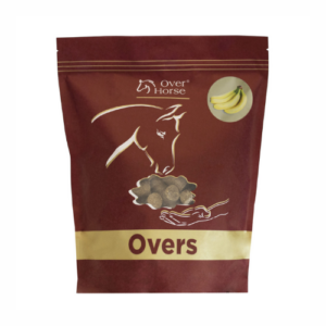 Overs Banana 1kg - naturalne smakołyki dla koni | Over Horse