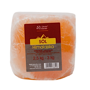 Sól himalajska 2,5-3kg- naturalna lizawka solna dla koni | Over Horse