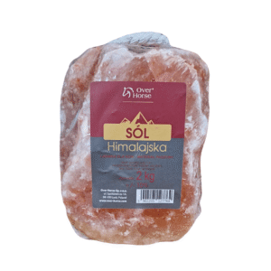 Sól himalajska 2kg +/-10% - naturalna lizawka solna dla koni | Over Horse