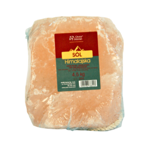 Sól himalajska 4,5-5kg - naturalna lizawka solna dla koni | Over Horse