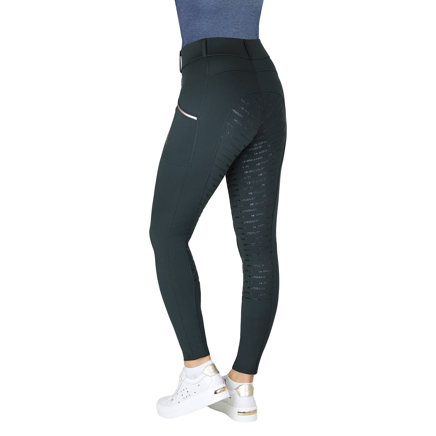 Legginsy jeździeckie Horsenjoy Bit dziecięce - obrazek 4