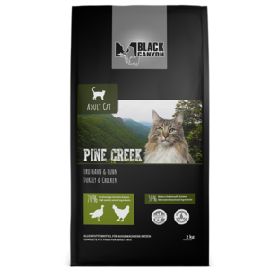 Karma sucha dla kota Black Canyon Pine Creek Indyk i Kurczak 2 kg