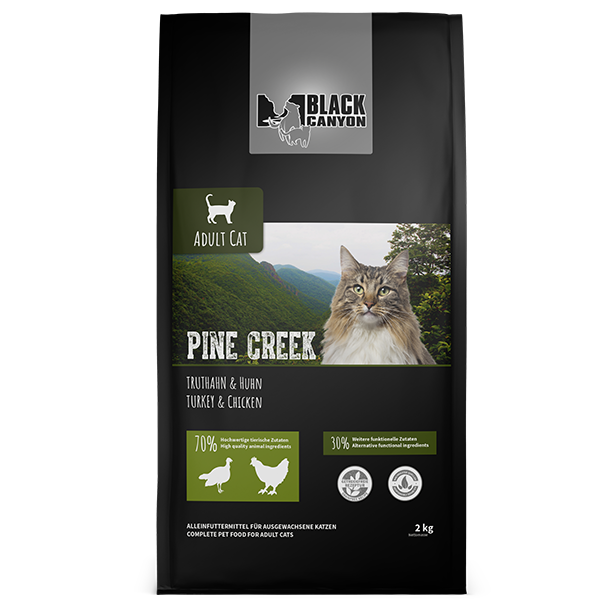 Karma sucha dla kota Black Canyon Pine Creek Indyk i Kurczak 2 kg