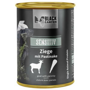 Karma mokra dla psa Black Canyon Sensitiv Koza z Pasternakiem 410 g