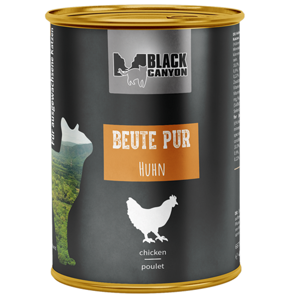 Karma mokra dla kota Black Canyon Beute Pur Kurczak 410 g