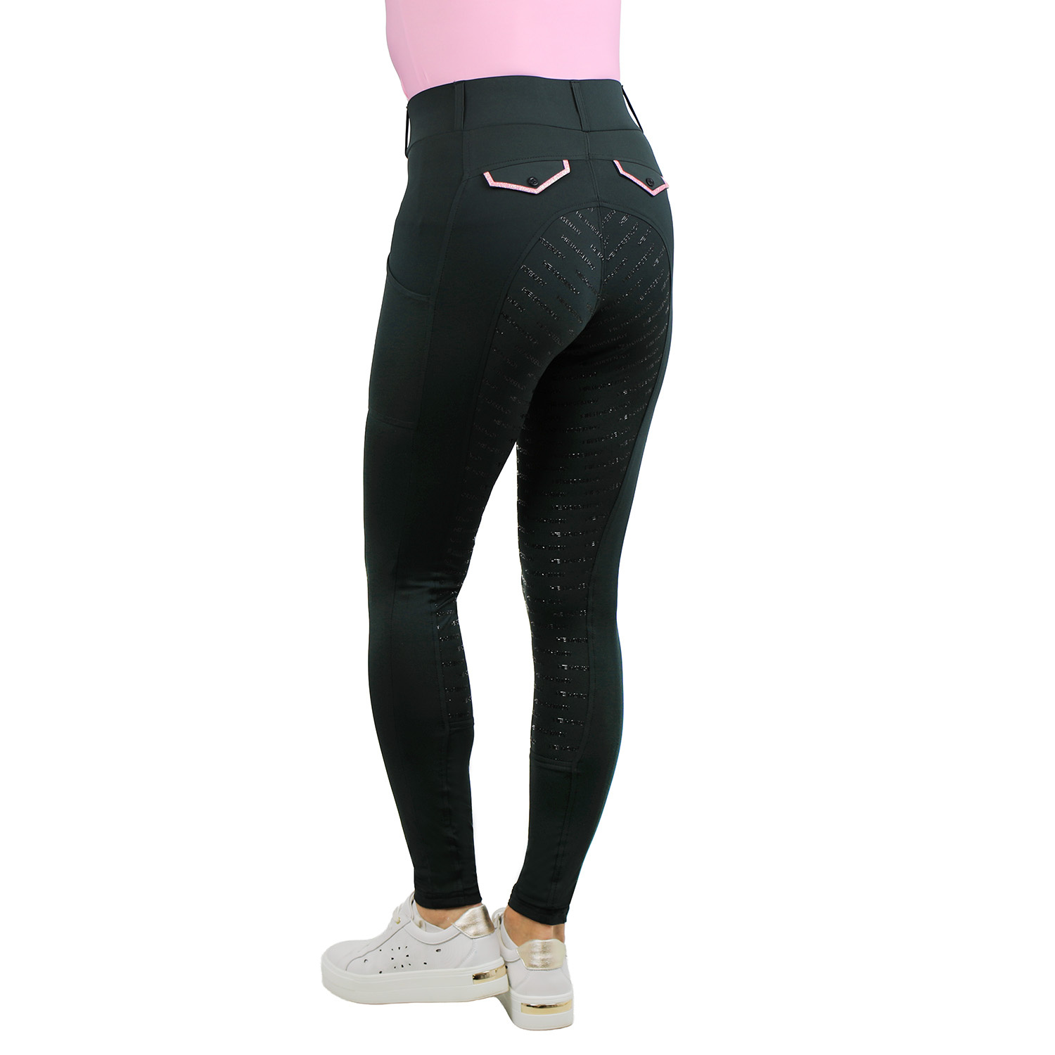 Legginsy jeździeckie Horsenjoy Born To Ride - obrazek 4