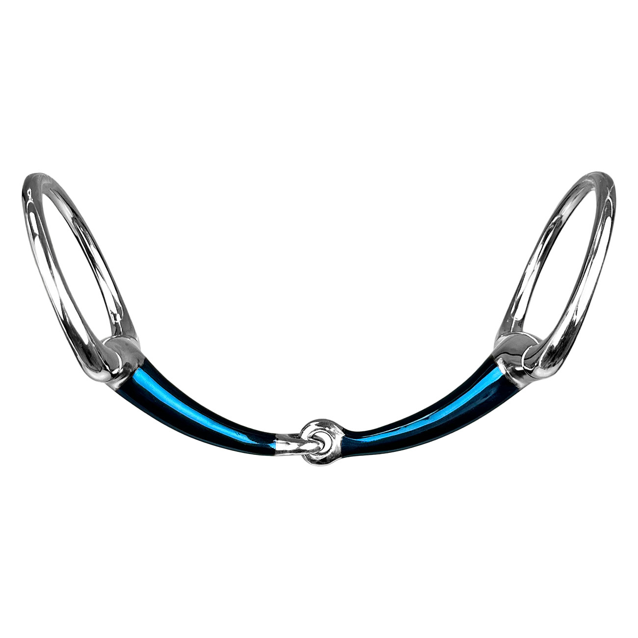 Wędzidło York Blue Plasma anatomiczne oliwkowe 15 mm - obrazek 2