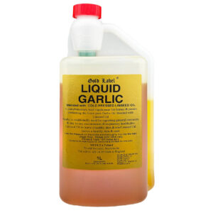 Liquid Garlic Gold Label mieszanka z zawartością oleju czosnkowego i lnianego