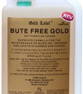 Bute Free Gold Gold Label z kurkumą na stawy, ścięgna i mięśnie