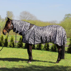 Derka York Zebra siatkowa z kapturem