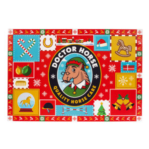 Kalendarz adwentowy dla konia Doctor Horse 2026 Elf czerwony