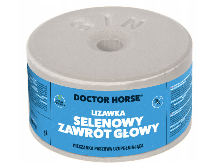 Selenowy Zawrót Głowy – lizawka mineralna dla koni z selenem 3kg